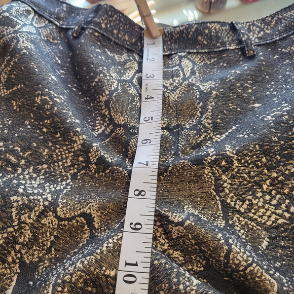 Metallic Gold Snakeskin Trousers - Picture 11 of 14